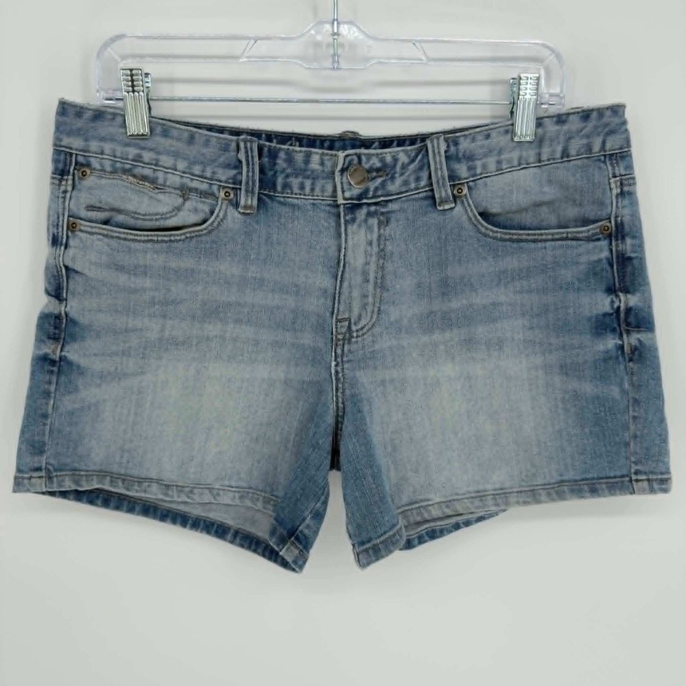Calvin‎ Klein Women's Blue Boyfriend Denim Jean Shorts 30" Waist